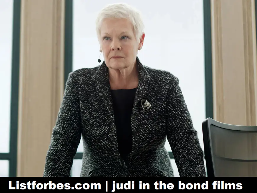 Judi Dench Memorable Moments in James Bond Movies