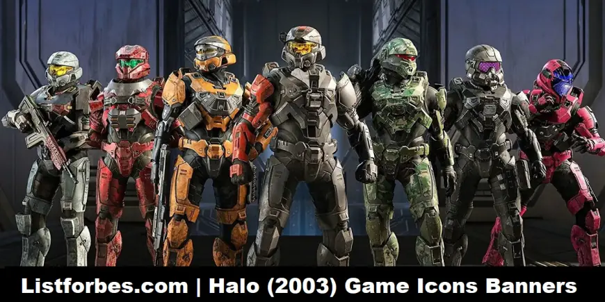 halo (2003) game icons banners