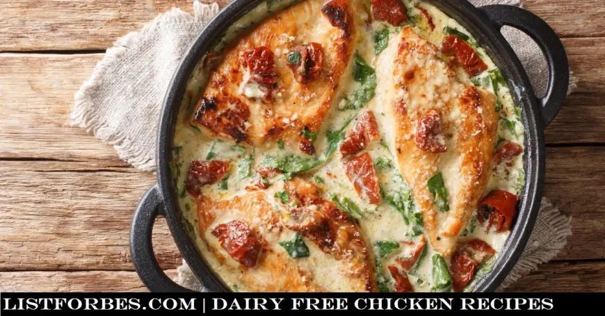 Easy and Tasty Dairy Free Chicken Recipes for Every Meal