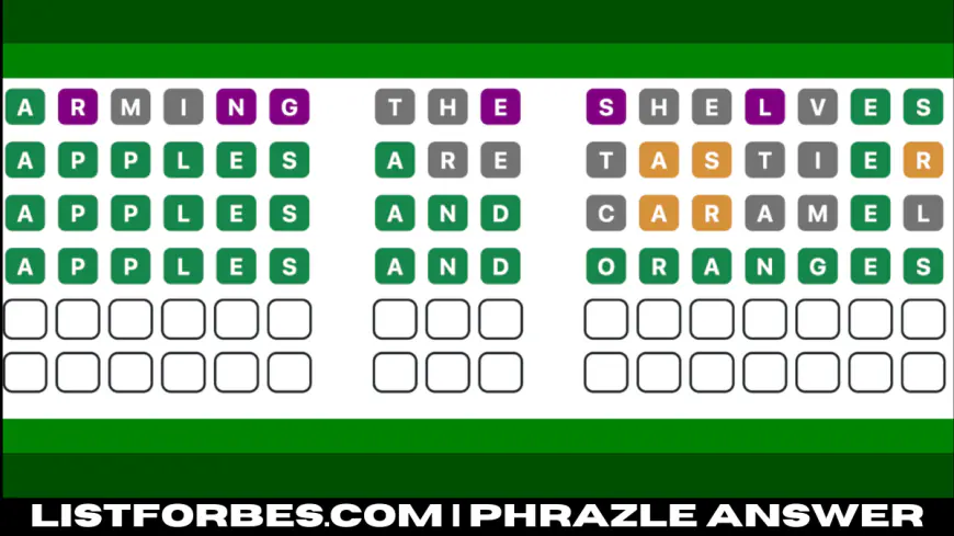 Phrazle Answer