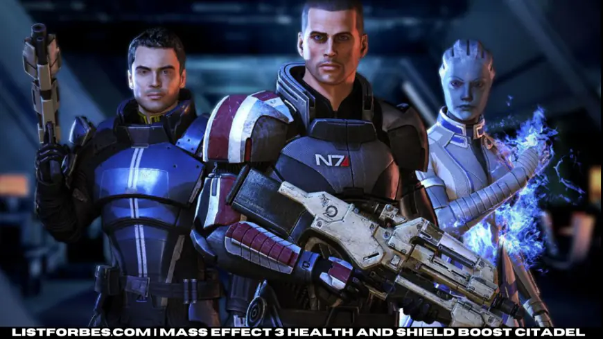 Mass Effect 3: How to Boost Health and Shields on the Citadel